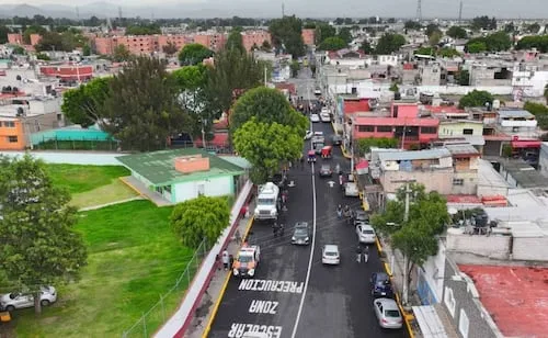 Alcaldesa de Ecatepec inaugura repavimentación de tres avenidas; tenían más de 30 años de no recibir mantenimiento