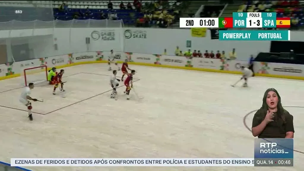 Mundial de Hóquei. Portugal defronta Itália após desaire com Espanha