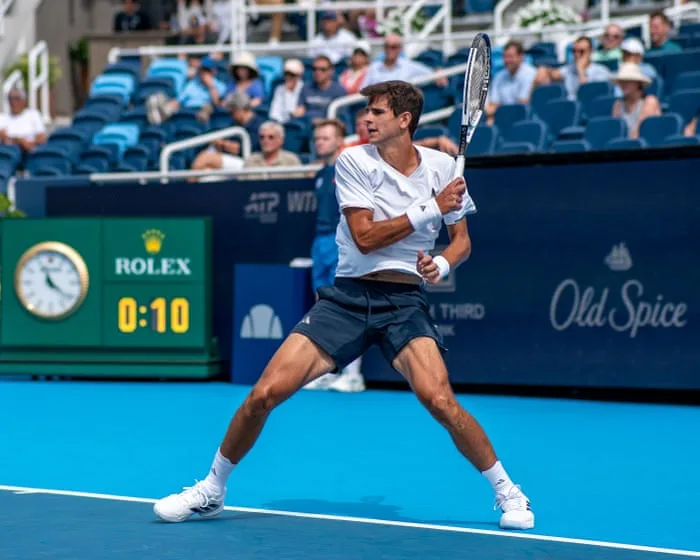 Rafael Jódar beaten by Flavio Cobolli at Cincinnati Open but continues to impress