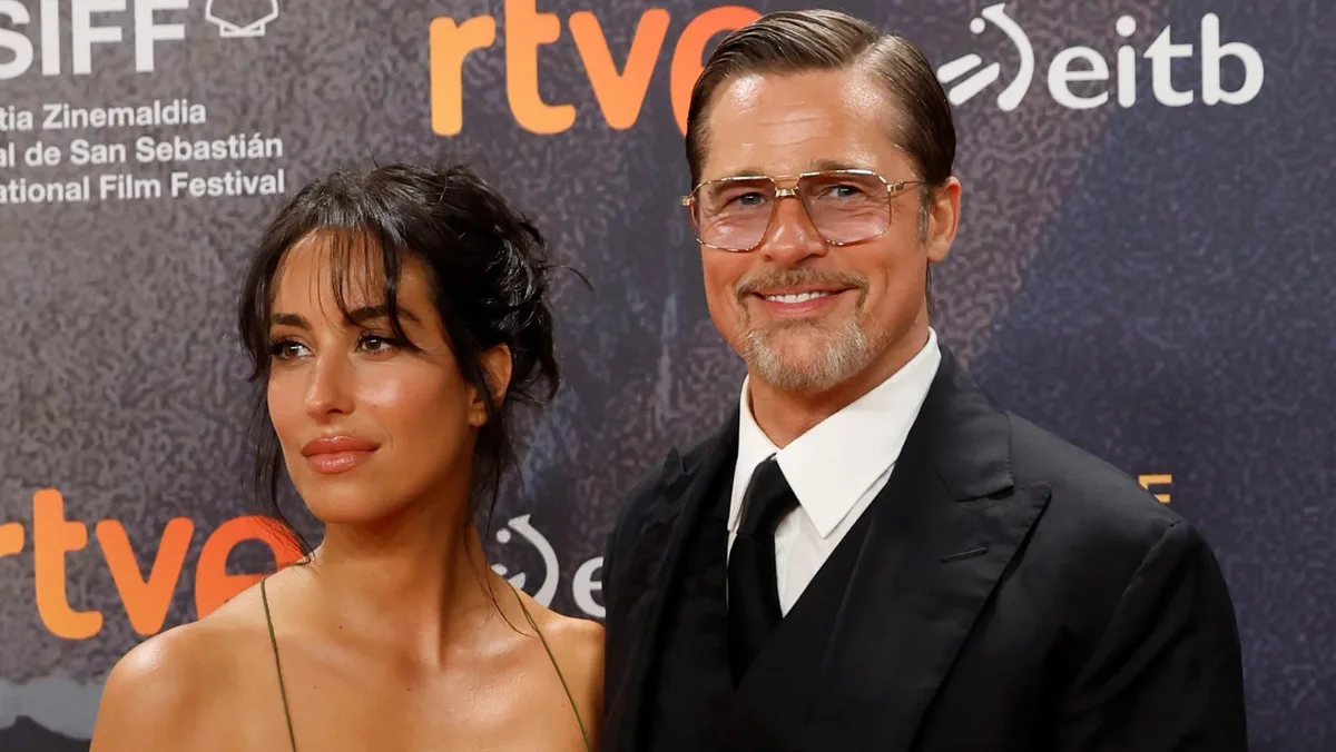 Brad Pitt y su novia Inés de Ramón desplegaron glamour y sensualidad en el Festival de San Sebastián