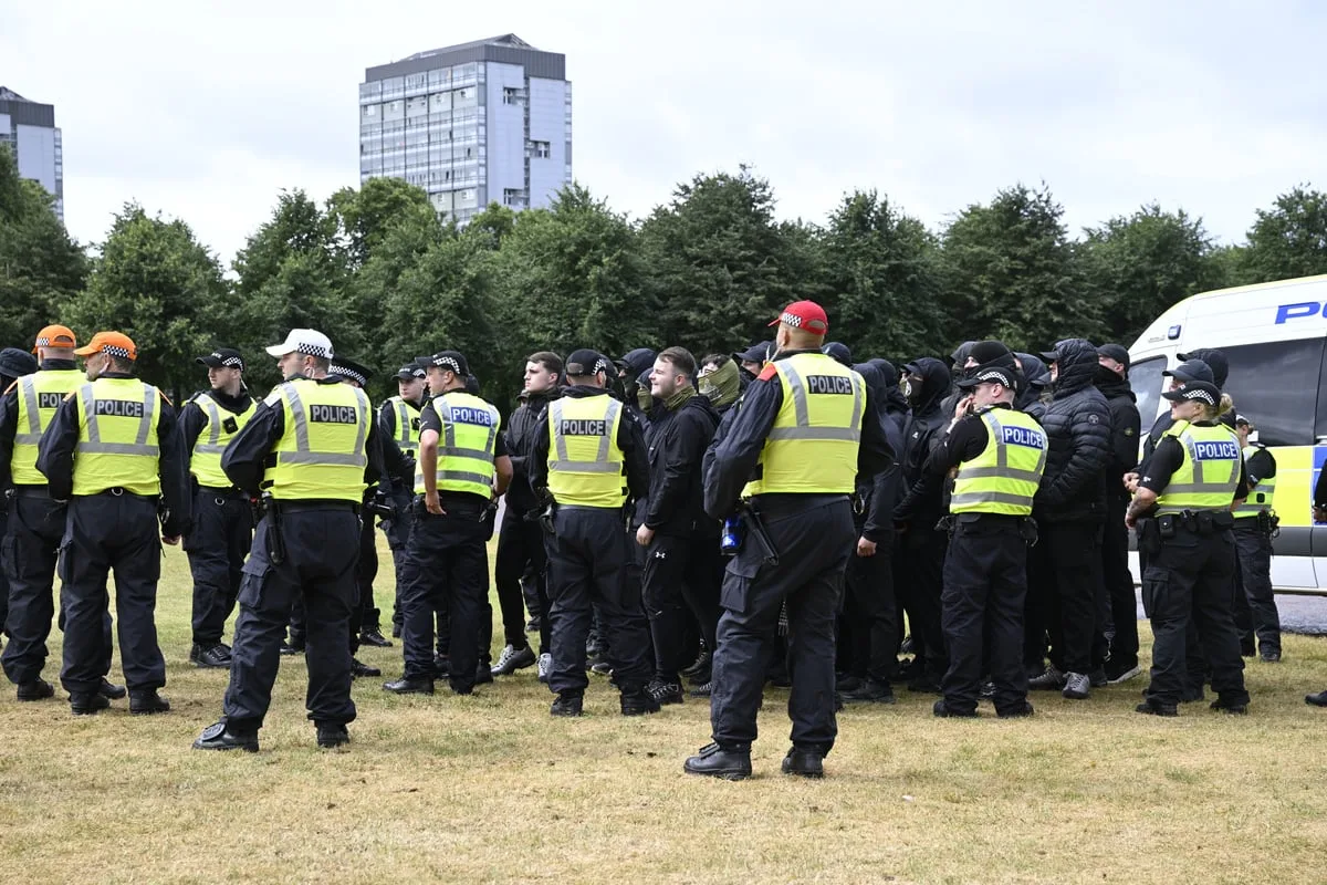 Police vow ‘strong response’ to any violence ahead of rival protests in Glasgow