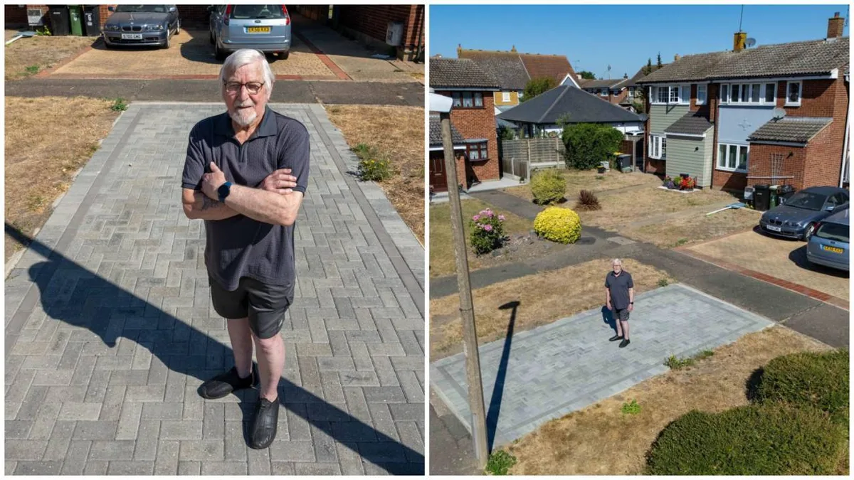 85-year-old 'close to breakdown' after council orders £2,200 driveway removal