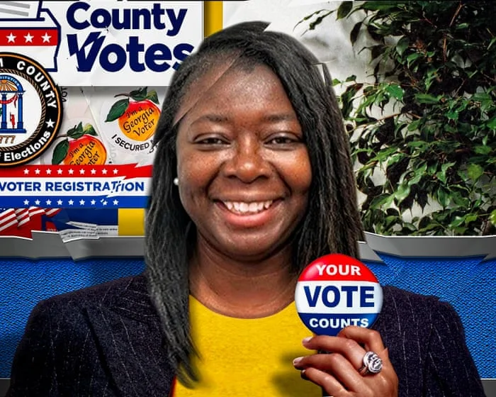 ‘I don’t talk politics with anyone’: Georgia voting official on the pressure faced by election workers