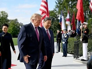 Donald Trump accueille le numéro 1 chinois Xi Jinping avec beaucoup d’égards