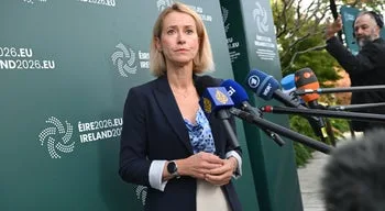 Ataques híbridos da Rússia não vão dissuadir UE de apoiar Kiev afirma Kallas