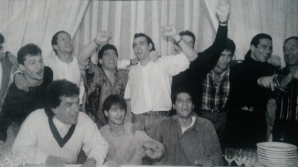 Monchi y el “obseso” Simeone, los guardianes de Maradona