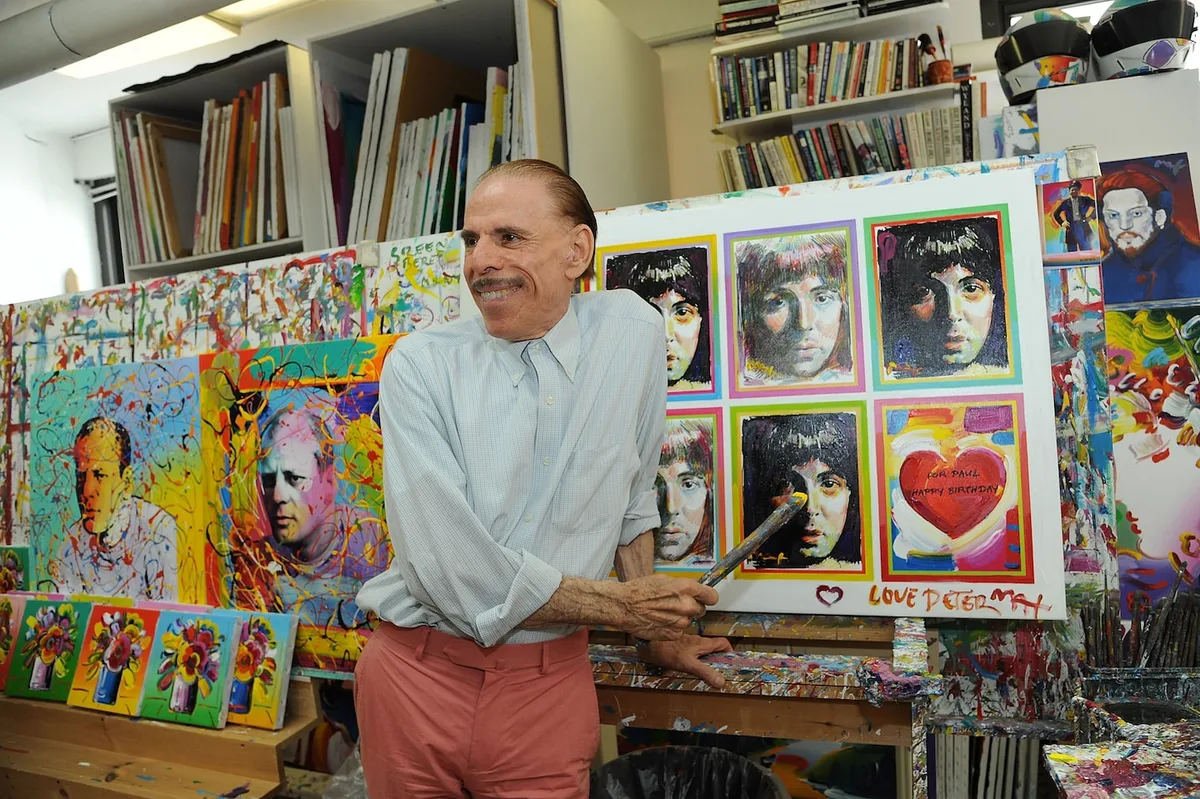 Peter Max, whose psychedelic art came to symbolize the ’60s, dies at 88
