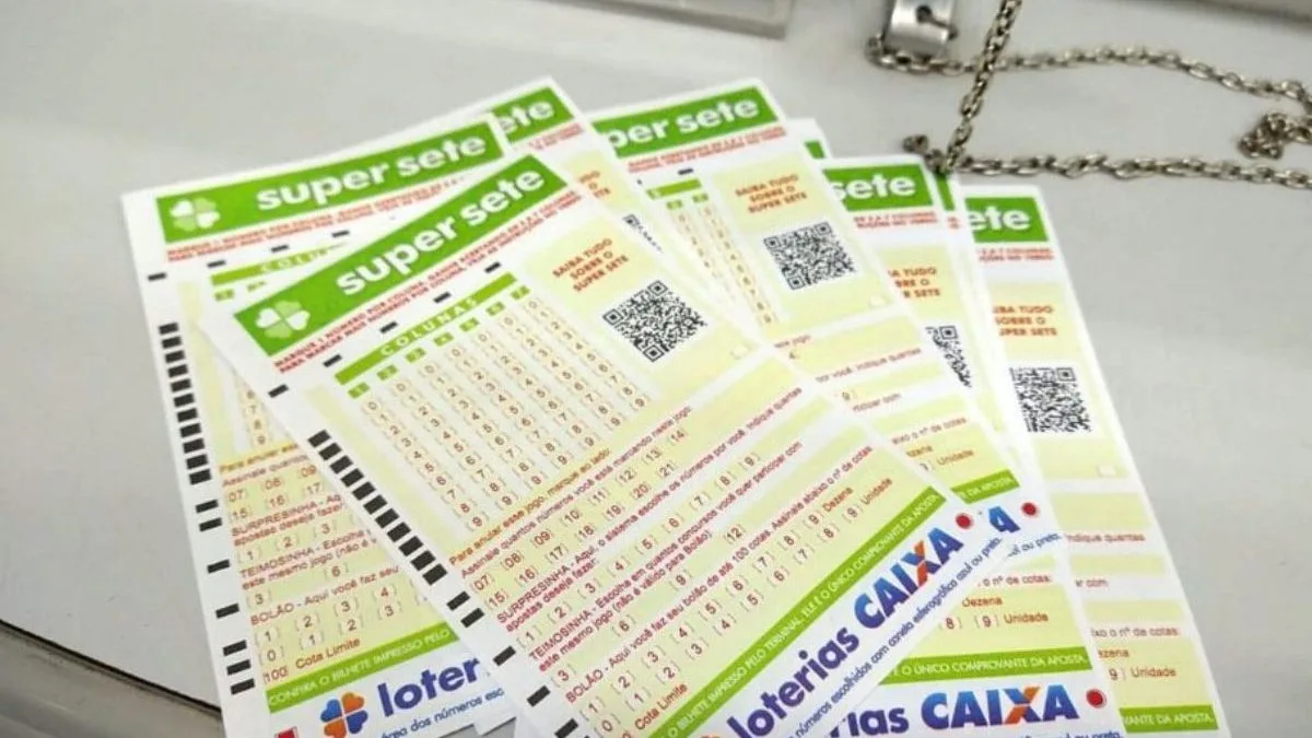 Confira o resultado da Super Sete 886 de hoje, sexta-feira (14/8)