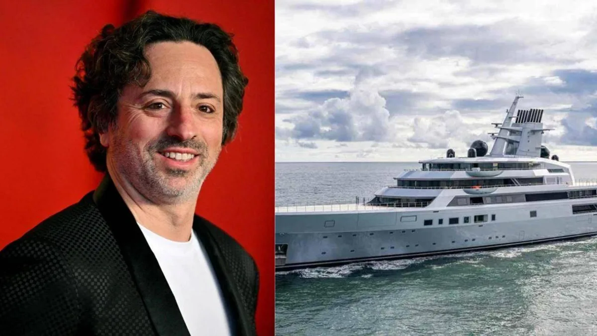 Sergey Brin’s $450M superyacht forced to dock at a Spanish Navy cruise berth