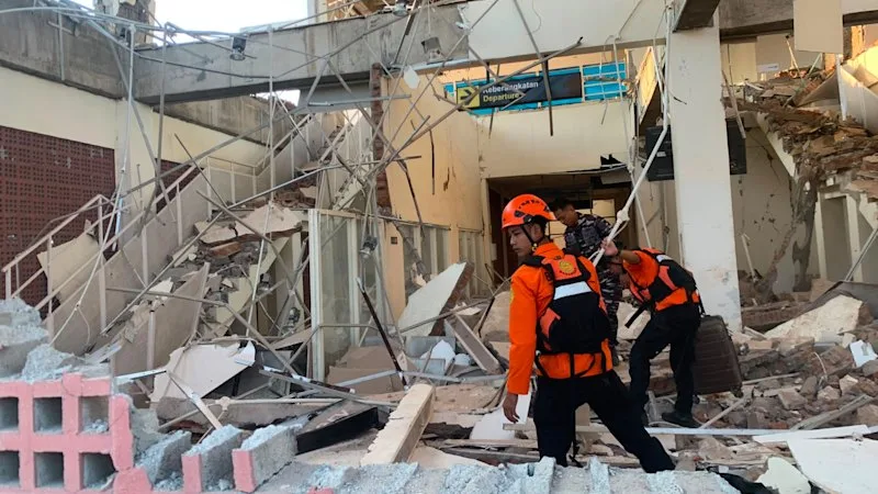 Death toll rises in Indonesia after powerful earthquake