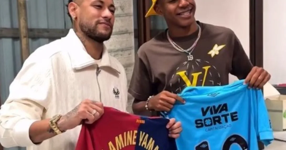 Neymar eligió a su candidato para el Balón de Oro y se rindió ante Lamine Yamal: "El mejor del mundo"