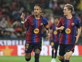 Liga. Le FC Barcelone étrille Santander avec un triplé de Raphinha, les anciens de Ligue 1 brillent à l’Atlético