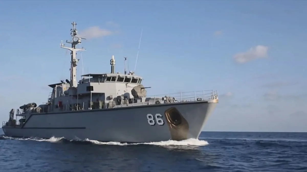 Hidden recording device found in showers used by female sailors on HMAS Leeuwin