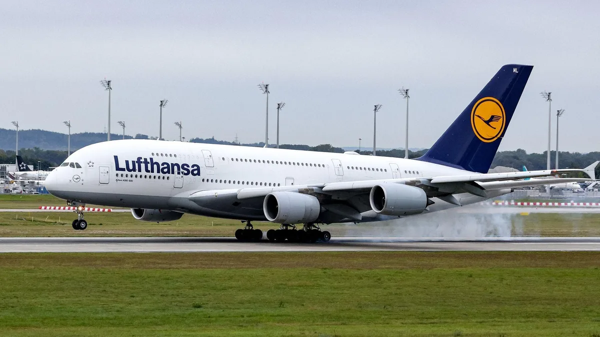 Nächster Zwischenfall in München: A380 von Lufthansa setzt zu früh auf