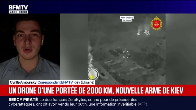 Guerre en Ukraine: Kiev produit un nouveau drone d'une portée de 2.000 kilomètres