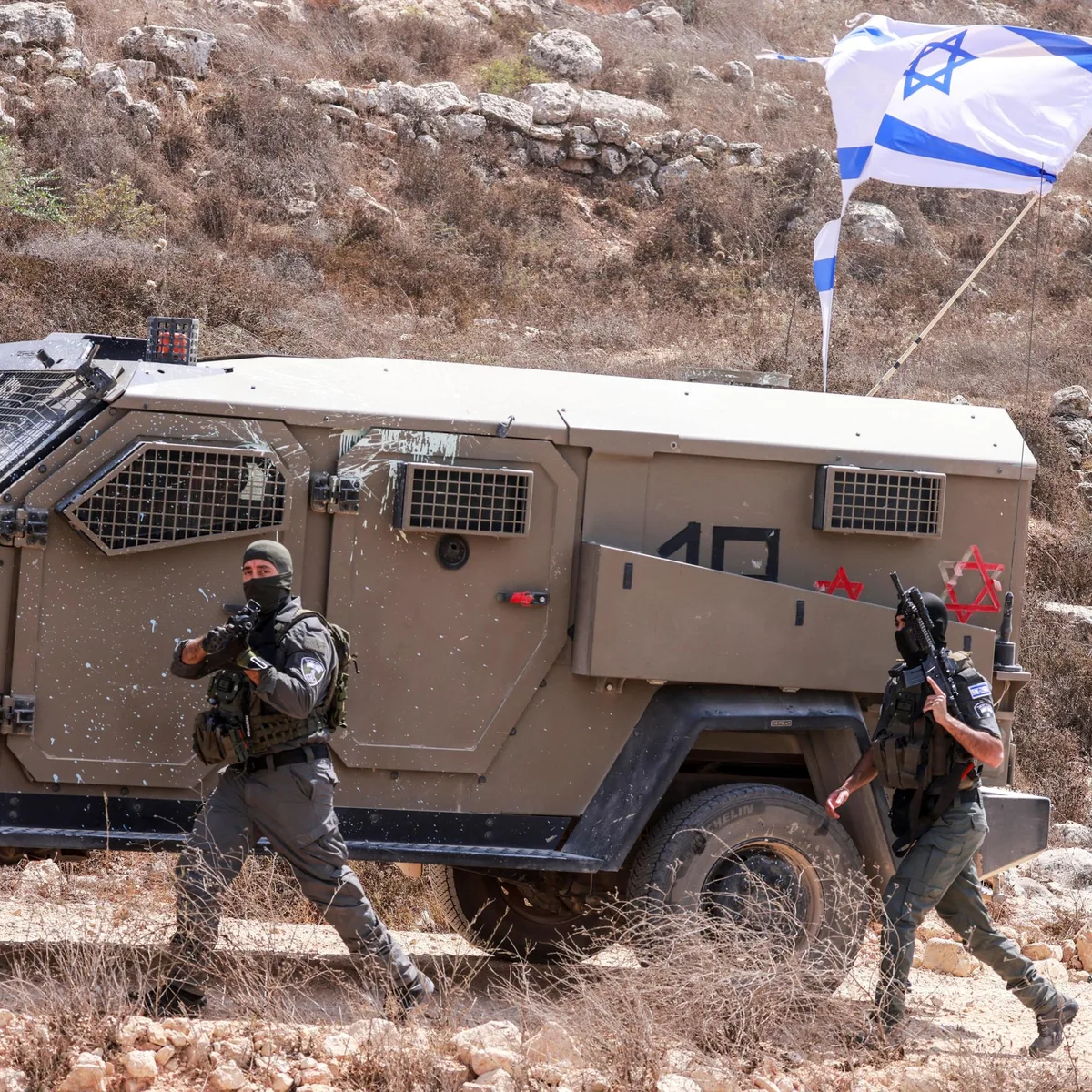 Kusra - Israelische Siedler greifen erneut Palästinenser im Westjordanland an
