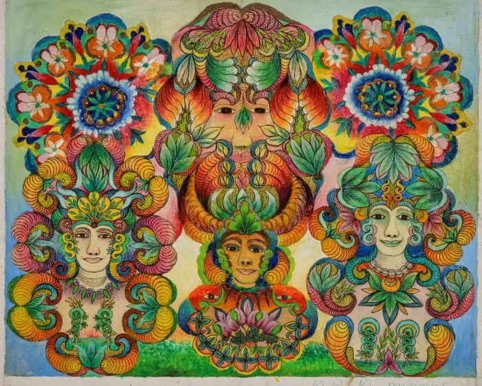 ‘She had this divine calling’: the incredible and transporting art of Minnie Evans