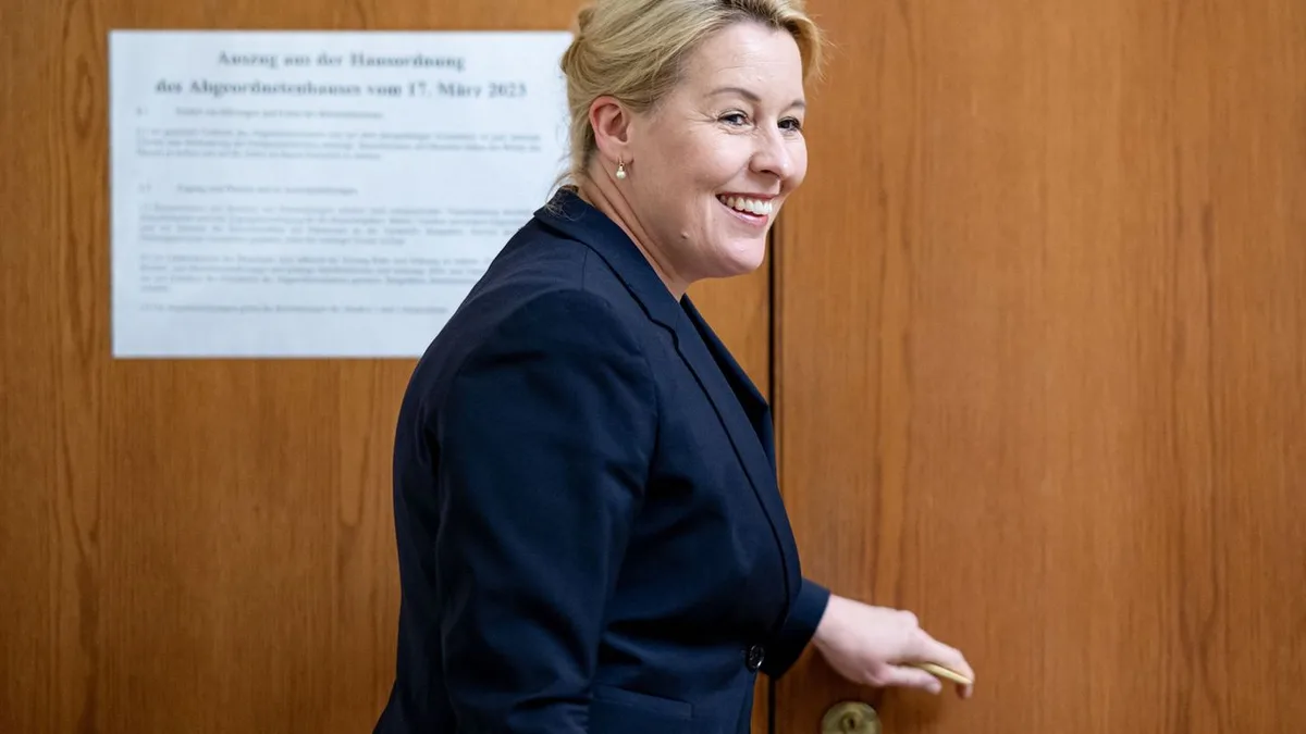 Zeit „gut genutzt“: Giffey zu ihrer Zukunft: „Das Leben ist bunt“