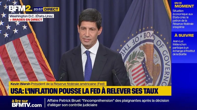 Indépendance de la Fed: "On reste dans notre couloir", se défend son président, Kevin Warsh