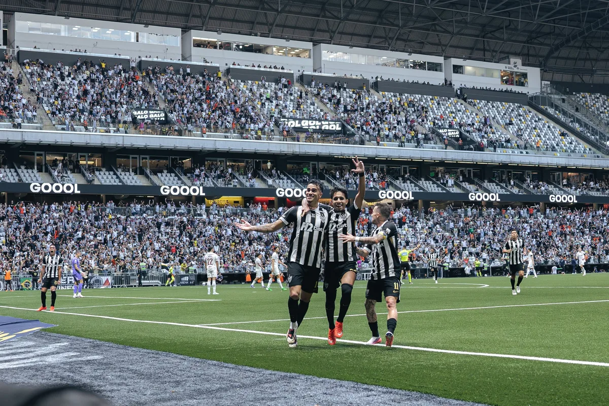 Entenda por que eliminar o Santos é o maior desafio do Atlético-MG na história da Arena MRV