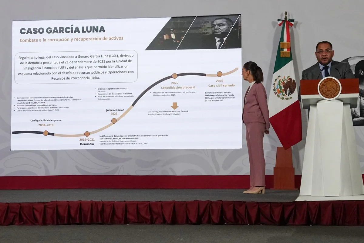 ¿Cómo ‘viajaba’ el dinero de Genaro García Luna? UIF revela ruta entre México, Barbados y Miami