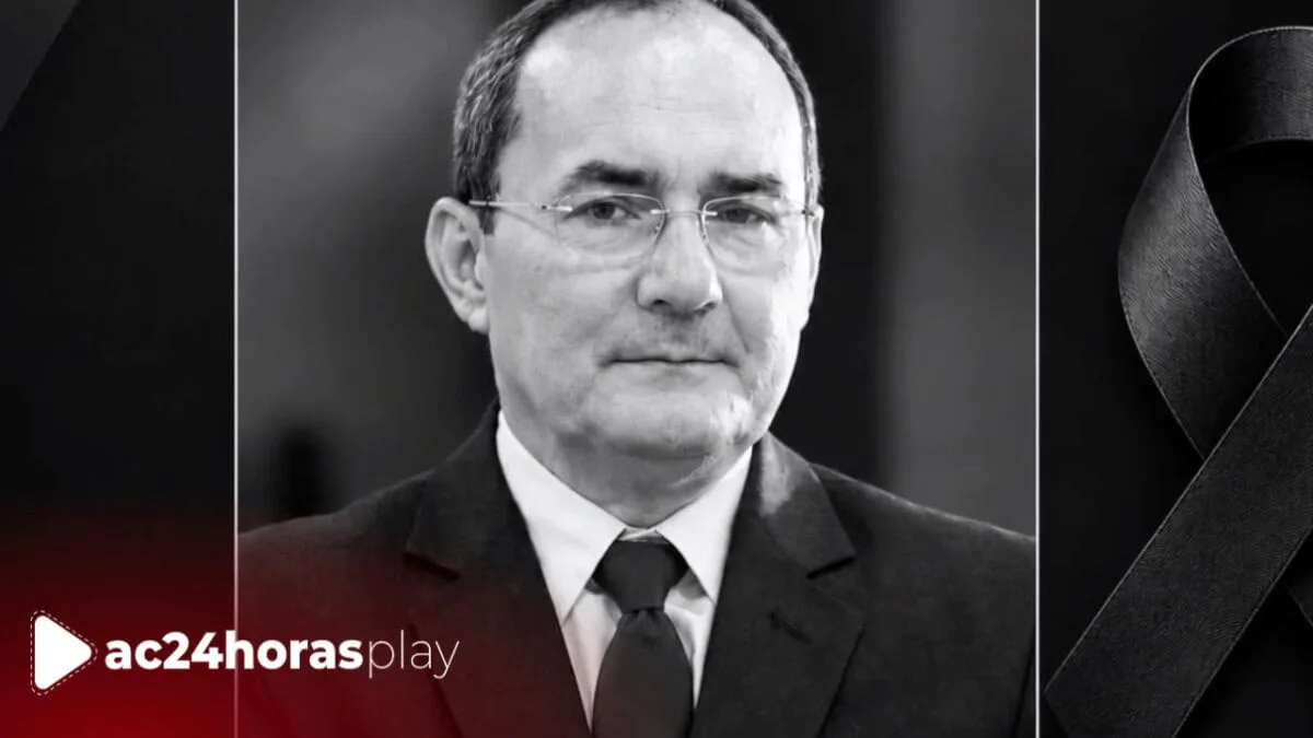 ac24horas acompanha sepultamento do jornalista Ayres Rocha