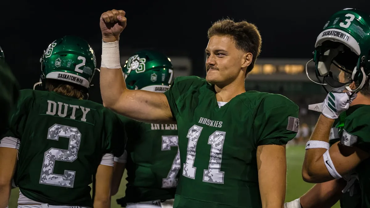 From 'skin and bones' to starting QB: How Saskatchewan's Anton Amundrud battled cancer to retake the field