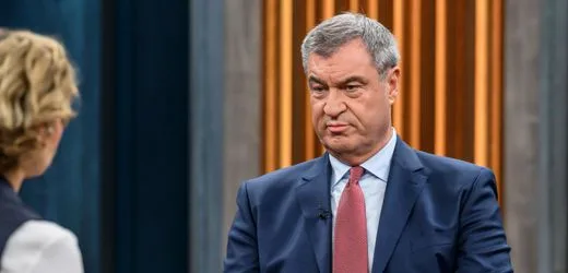 Markus Söder spricht bei »Caren Miosga« über Sachsen-Anhalt-Landtag und AfD
