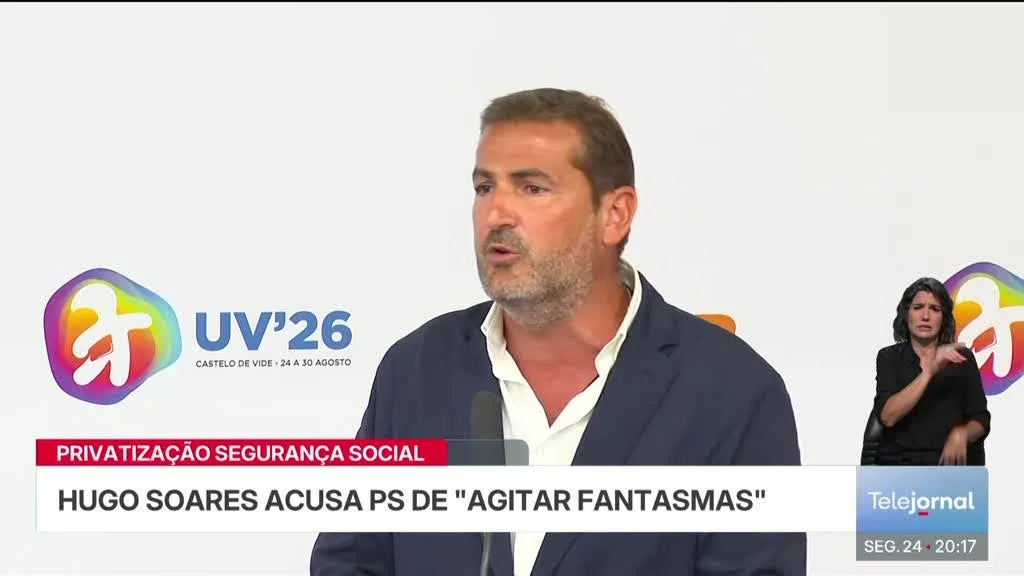 Privatização da Segurança Social. Hugo Soares acusa PS de "agitar fantasmas"