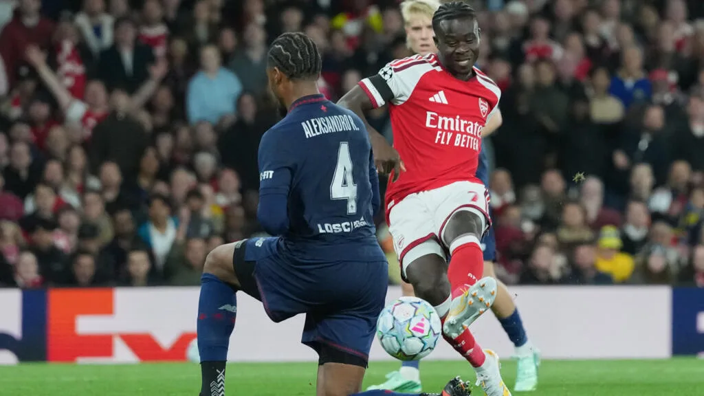 Ligue des champions: Arsenal fait plier Lille, le Barça renversant, le Bayern surpris