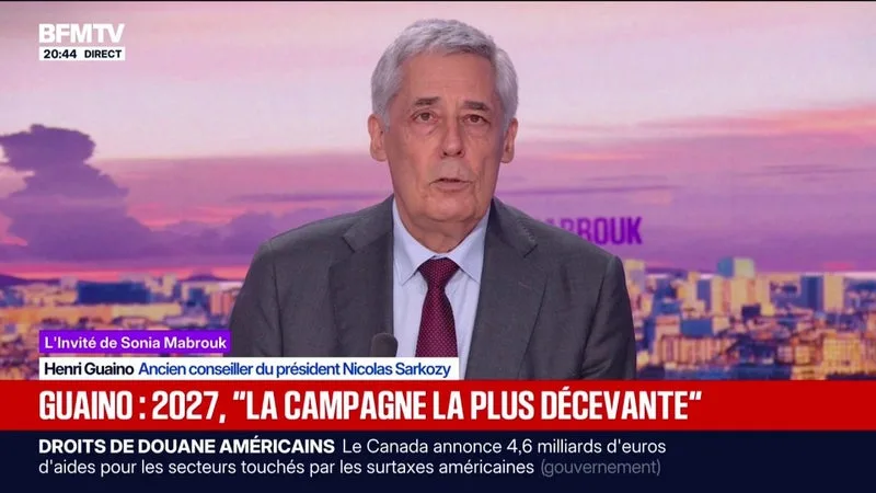 Présidentielle 2027: "Cette campagne s'annonce très décevante", observe Henri Guaino