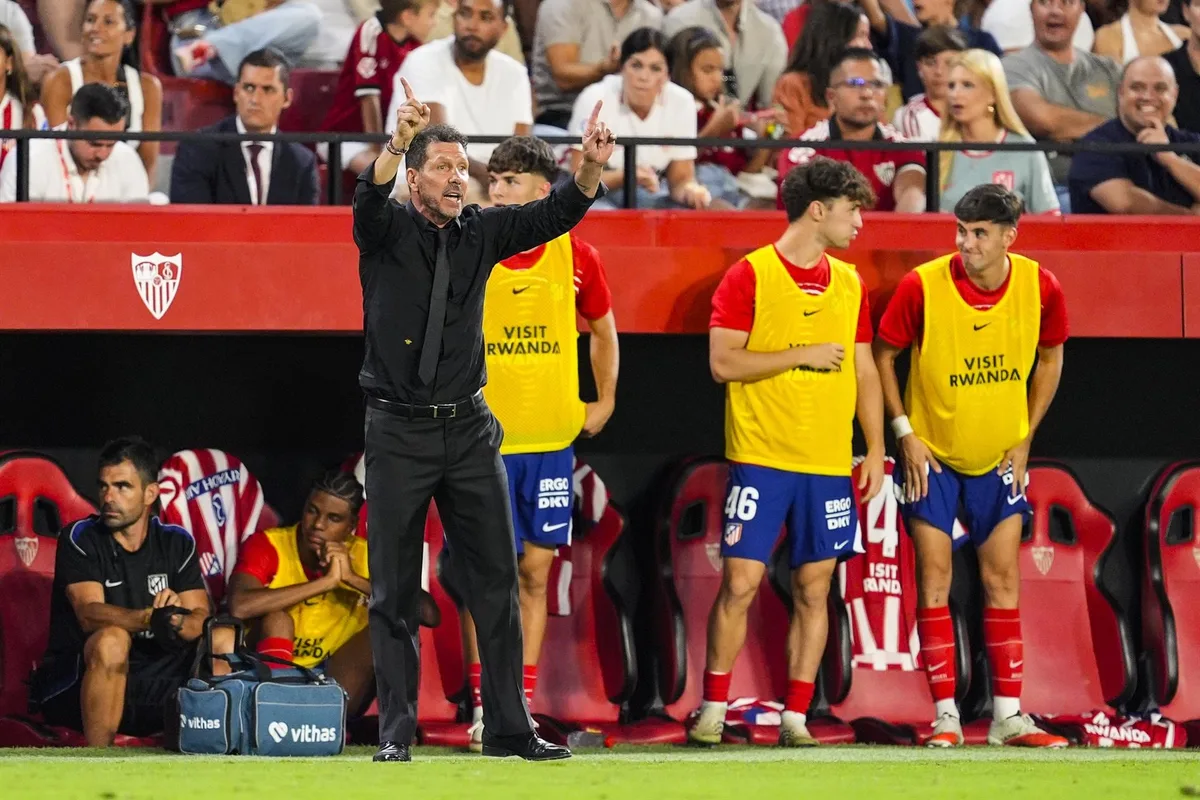 Diego Pablo Simeone: "Baena es diferencial, le vamos a exigir que esté en este nivel"