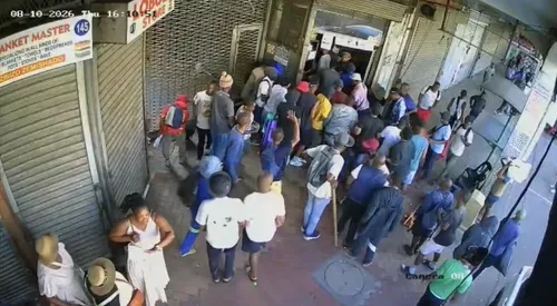 Anti-illegal immigration protest | CCTV captures looting at shop during Durban CBD protest