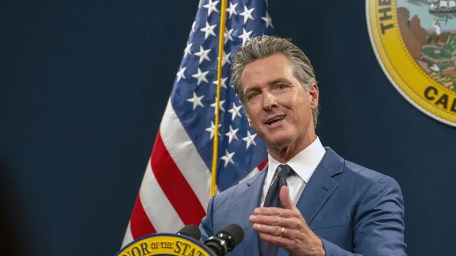 Newsom praises Trump Accounts, first lady foster-youth efforts