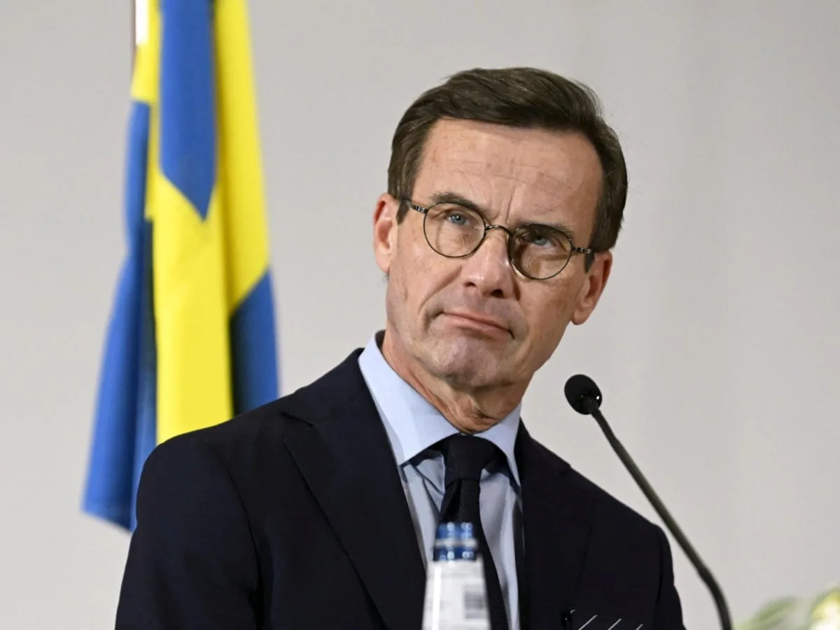 Sweden’s PM Kristersson to resign after narrow election loss