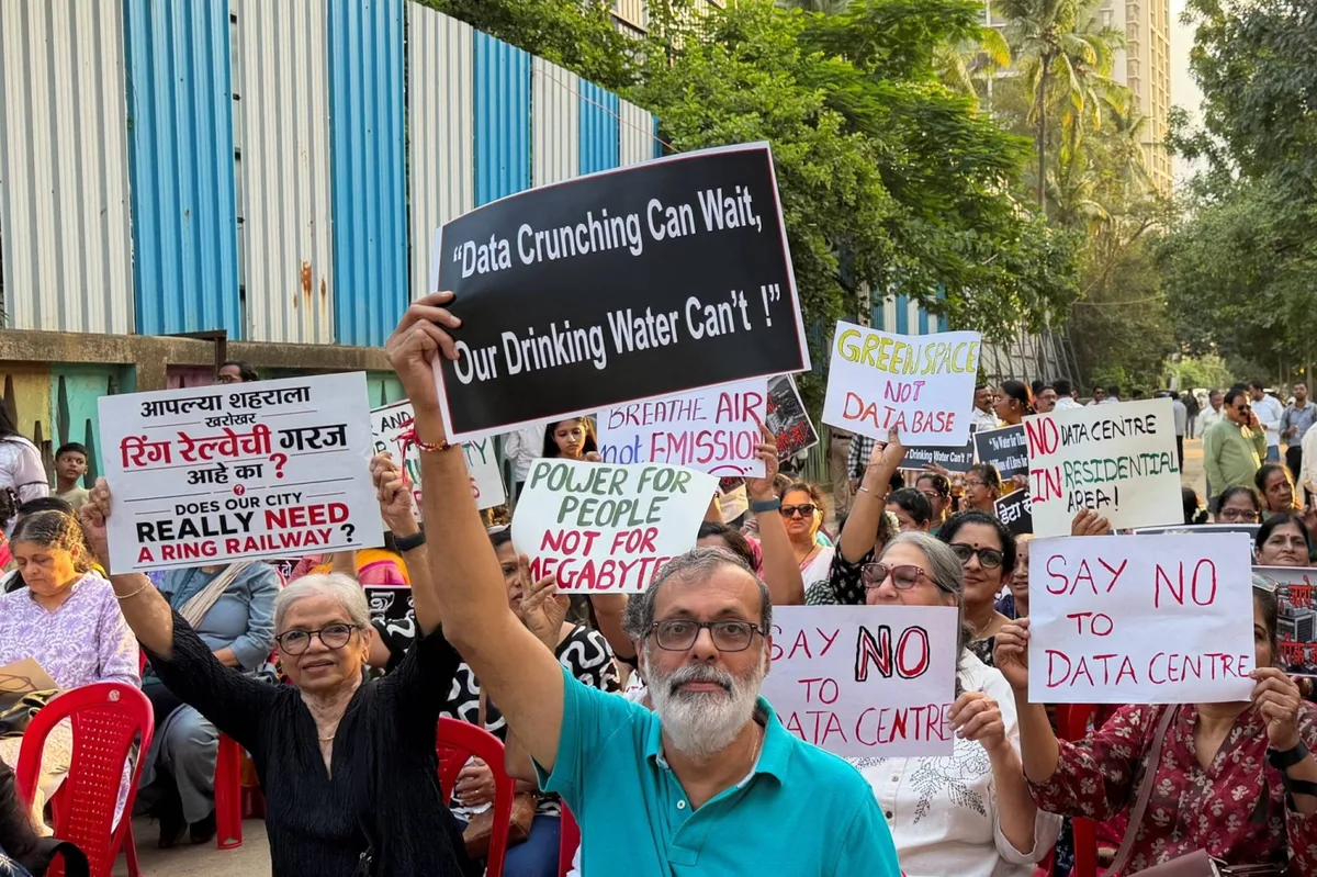 Modi wants India to power the AI age. Residents are pushing back.