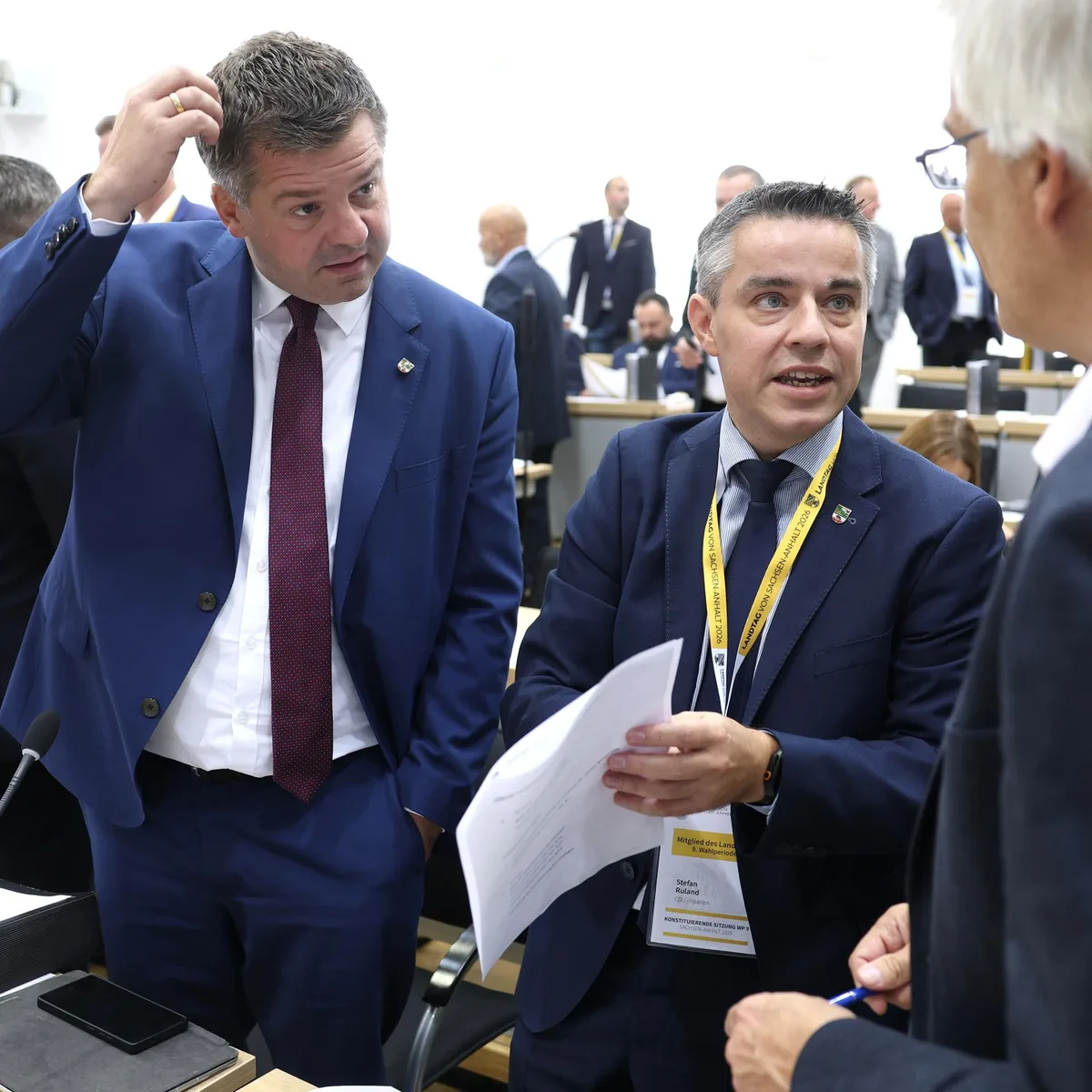 Bei Ministerpräsidentenwahl - Aus Angst vor heimlichen AfD-Stimmen: CDU Sachsen-Anhalt erwägt, Plenarsaal zu verlassen