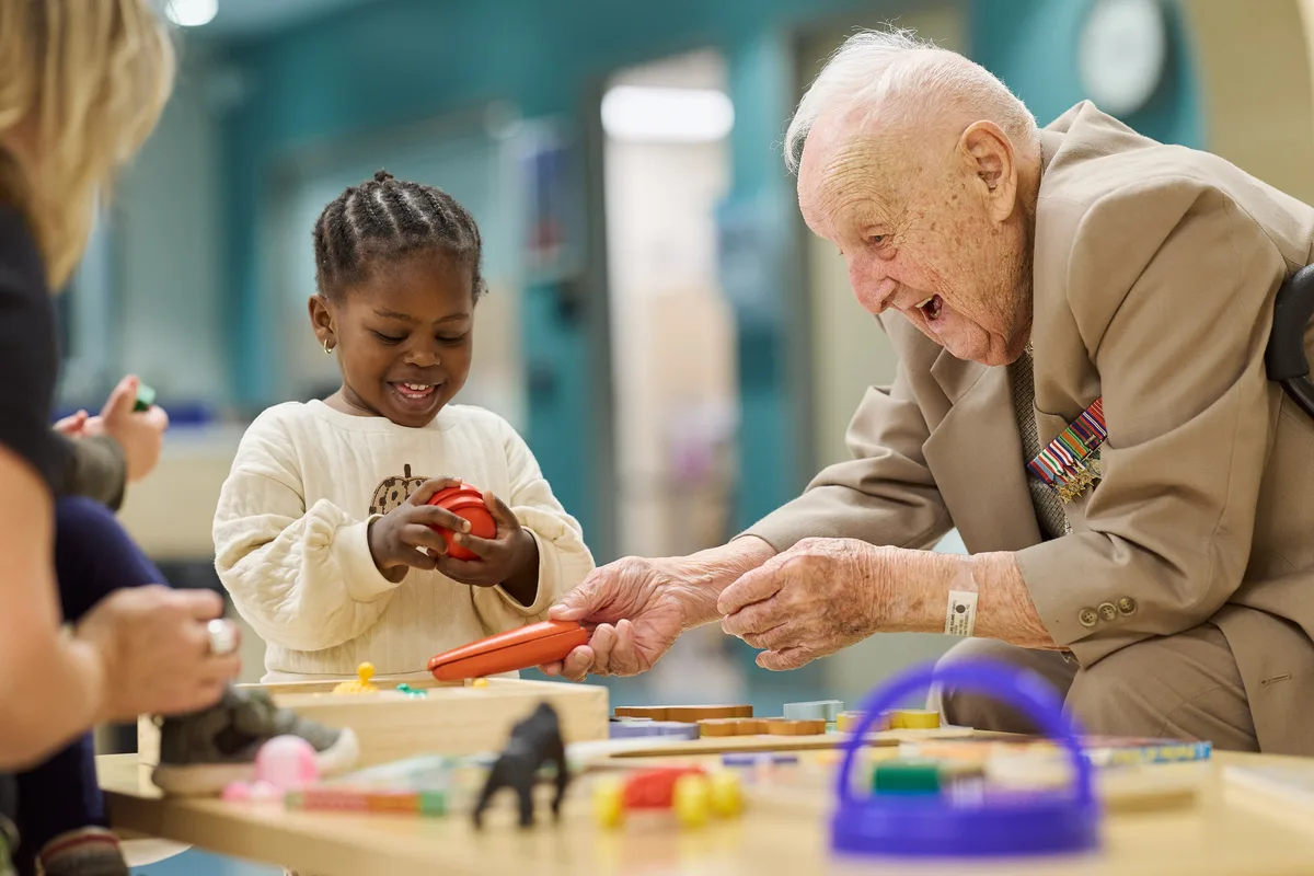 A new centre asks: Why can’t seniors and toddlers be friends?
