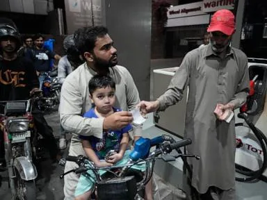 Pakistan provides fuel aid to 9 million low-income people as Middle East war drives up prices