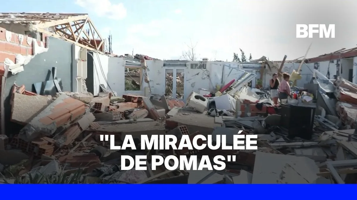 Tornade à Pomas: sa femme enceinte survit sous 300 kilos de décombres