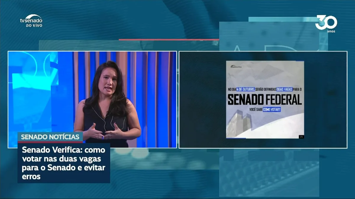Vídeo: Senado Verifica: Como votar nas duas vagas para o Senado e evitar erros