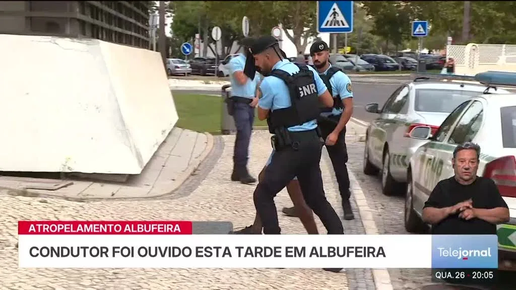 Atropelamento em Albufeira. Condutor foi ouvido em tribunal