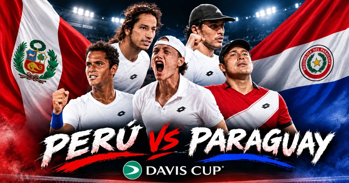 Perú vs Paraguay: fechas, equipos y todos los detalles del choque por el Grupo Mundial l de la Copa Davis 2026