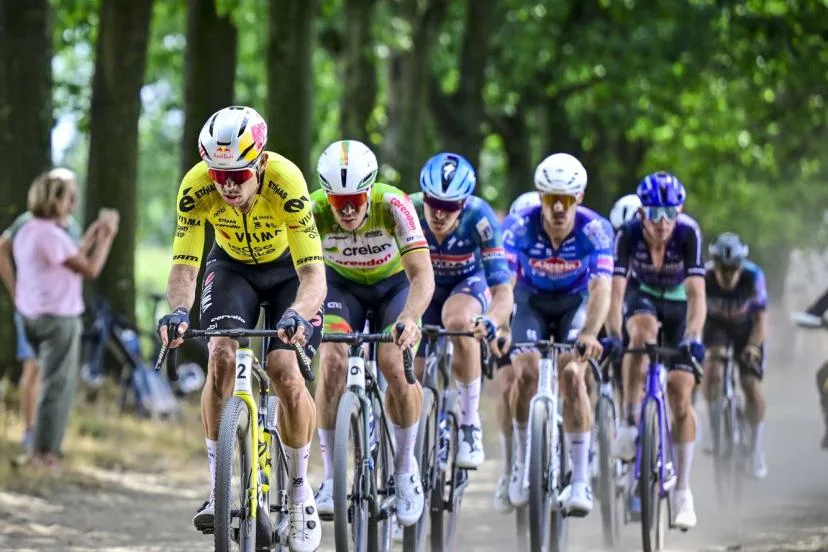 Wout Van Aert conclut sa préparation de la Vuelta avec une 2e place du Championnat de Belgique de gravel