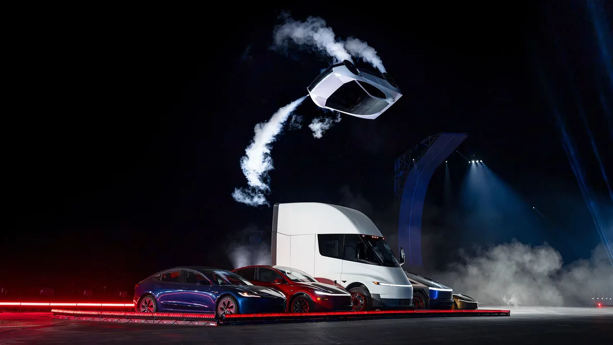 How does the new Tesla Roadster 'fly', and is it dangerous to be around its thrusters?