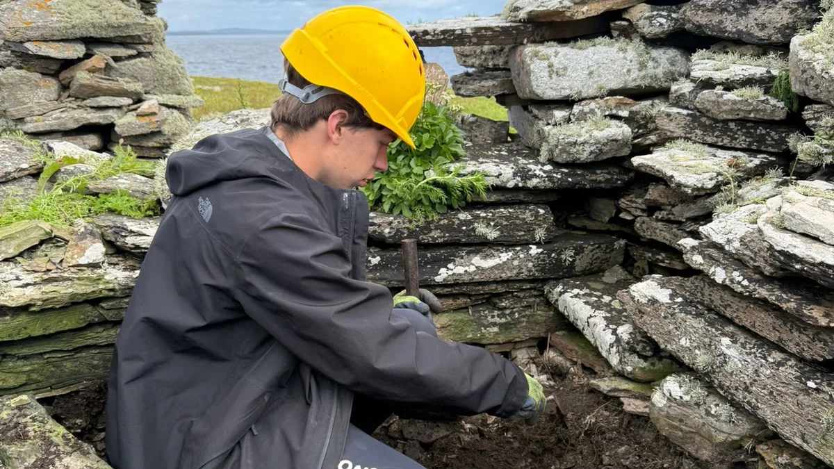 Pupils at King's old school find '1,000-year-old Viking church'