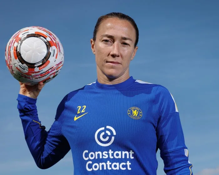 ‘Now is a good time for players to speak up’: Lucy Bronze on Fifa and helping refugees
