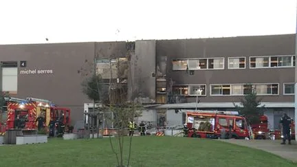 Un bâtiment de l'université de Rouen endommagé par un incendie après un départ de feu "volontaire", selon le ministre de l'Enseignement supérieur