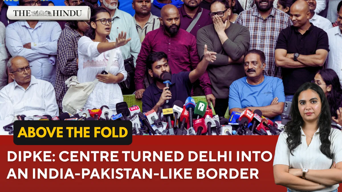 Watch: SIR row: SC hears petitions on Jantar Mantar, Delhi Police’s actions| Above the Fold | Oct 15, 2026
