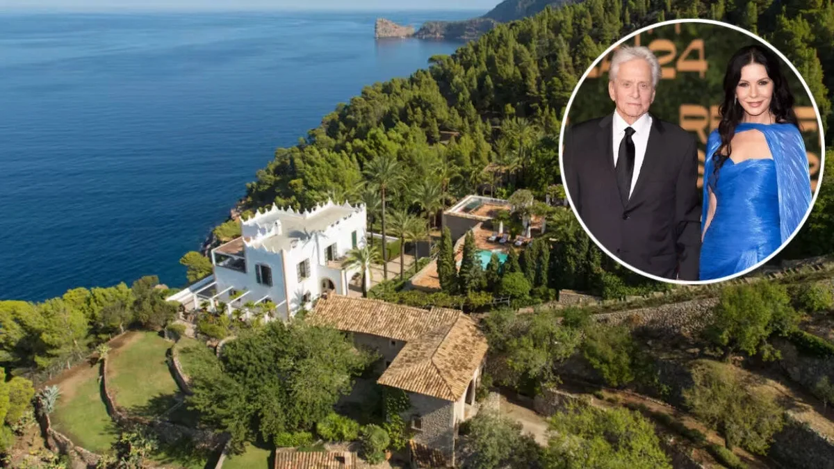 Michael Douglas keeps his Mallorca estate as family retreat